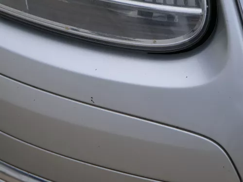 Golf 5 Variant Kombi Stoßstange vorne Frontoßstange Stoßfänger silber LA7W Grill (186063)