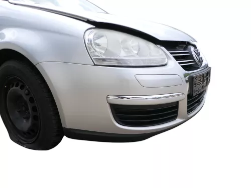 Golf 5 Variant Kombi Stoßstange vorne Frontoßstange Stoßfänger silber LA7W Grill (186063)