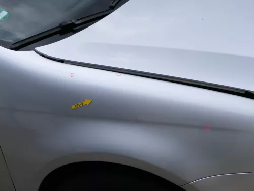 VW Golf Kombi Variant 5 V 1K Jetta Kotflügel vorne links silber grau LA7W (186067)