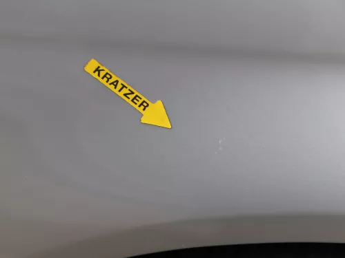 VW Golf Kombi Variant 5 V 1K Jetta Kotflügel vorne links silber grau LA7W (186067)