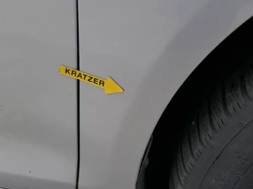 VW Golf Kombi Variant 5 V 1K Jetta Kotflügel vorne links silber grau LA7W (186067)