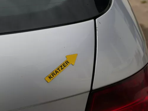 Golf 5 6 Kombi Variant AJ5 hinten Heckklappe mit Scheibe Deckel silvber LA7W (186072)