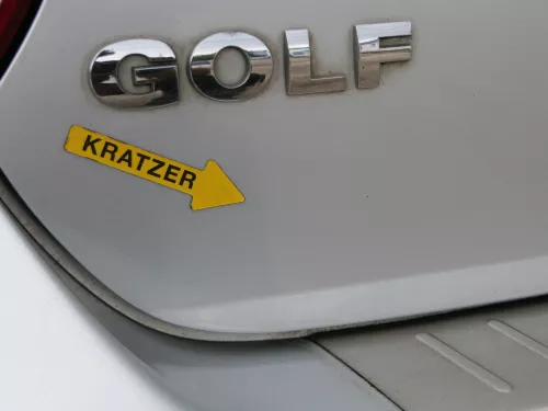 Golf 5 6 Kombi Variant AJ5 hinten Heckklappe mit Scheibe Deckel silvber LA7W (186072)
