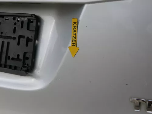 Golf 5 6 Kombi Variant AJ5 hinten Heckklappe mit Scheibe Deckel silvber LA7W (186072)