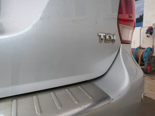 Golf 5 6 Kombi Variant AJ5 hinten Heckklappe mit Scheibe Deckel silvber LA7W (186072)