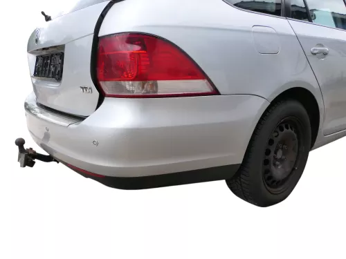 Golf 5 + 6 Kombi Avant Stoßstange hinten Heckstoßstange silber LA7W Spoiler PDC (186085)