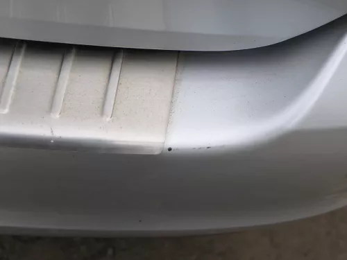 Golf 5 + 6 Kombi Avant Stoßstange hinten Heckstoßstange silber LA7W Spoiler PDC (186085)