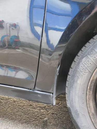 VW Golf 6 Variant Kombi AJ5 Kotflügel vorne rechts schwarz L041 (186091)