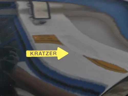 VW Golf 6 Variant Kombi AJ5 Kotflügel vorne rechts schwarz L041 (186091)