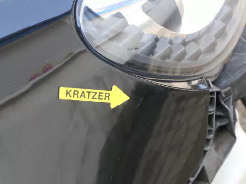 VW Golf 6 Variant Kombi AJ5 Kotflügel vorne rechts schwarz L041 (186091)