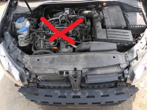 VW Golf 6 Kabelbaum Motorkabelbaum 1,6 TDI 03L972619AP Automatik