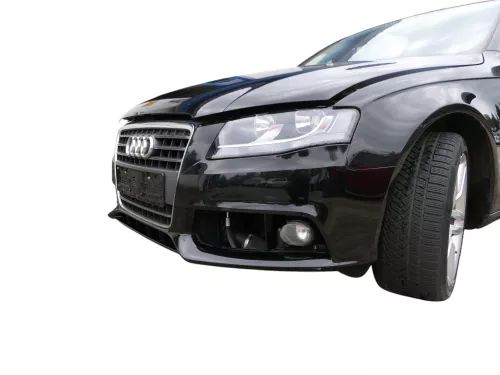 A4 8K B8 Kombi Avant Stoßstange vorne mit Spoiler schwarz LY9B + Grill -BILDER! (186154)