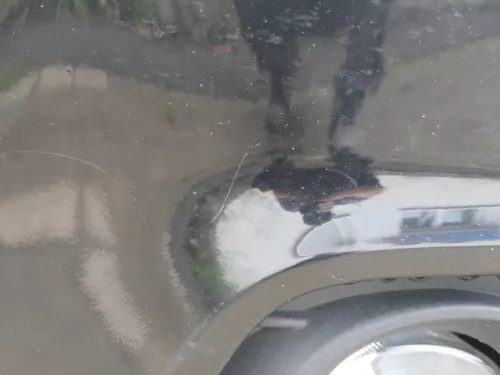 A4 8K B8 Kombi Avant Stoßstange vorne mit Spoiler schwarz LY9B + Grill -BILDER! (186154)