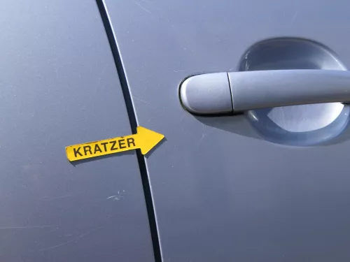 Skoda Roomster 5J Tür vorne rechts Beifahrertür - blau LF5Y (ohne Anbauteile) (186249)