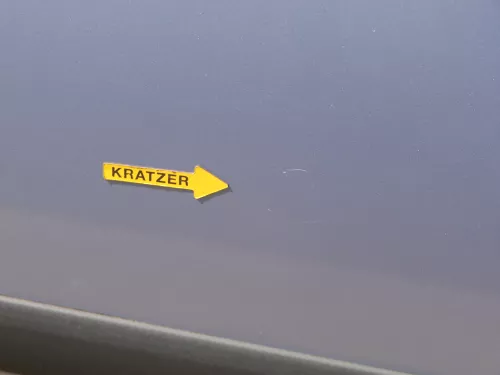 Skoda Roomster 5J Tür hinten rechts grau LF5Y (ohne Anbauteile - mit Scheibe) (186250)