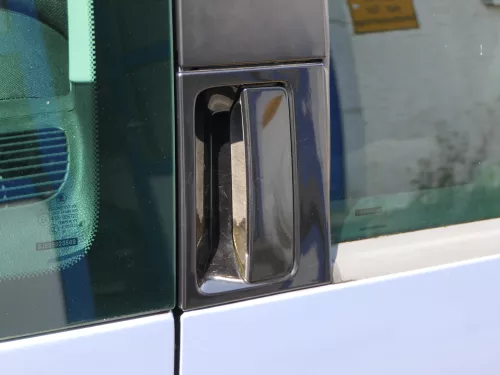 Skoda Roomster 5J Tür hinten rechts grau LF5Y (ohne Anbauteile - mit Scheibe) (186250)