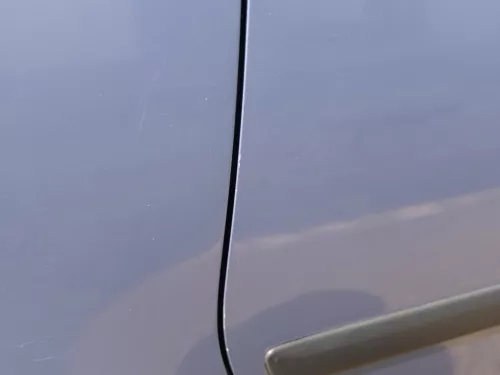 Skoda Roomster 5J Tür hinten rechts grau LF5Y (ohne Anbauteile - mit Scheibe) (186250)