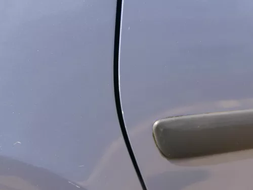 Skoda Roomster 5J Tür hinten rechts grau LF5Y (ohne Anbauteile - mit Scheibe) (186250)