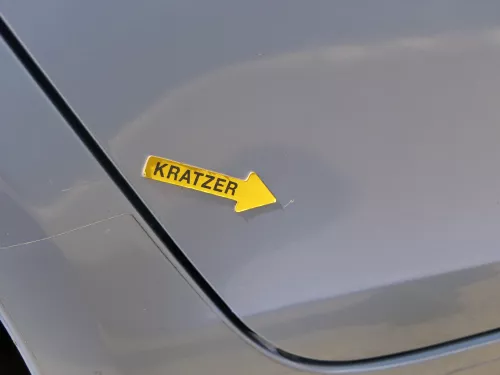 Skoda Roomster 5J Tür hinten rechts grau LF5Y (ohne Anbauteile - mit Scheibe) (186250)