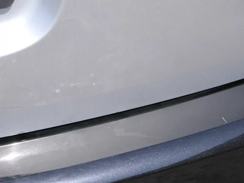 Skoda Roomster 5J Heckklappe hinten Kofferraumklappe mit Scheibe silber (186252)