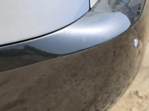 Roomster 5J Stoßstange hinten Heckstoßstange schwarz Einparkhilfe PDC (186253)