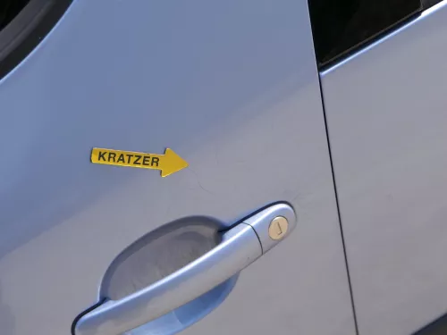 Skoda Roomster 5J Tür vorne links Fahrertür blau LF5Y (ohne Anbauteile) (186254)