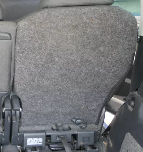 Roomster 5J Sitz Rückbank Rücksitzbank Lehne hinten rechts (186269)