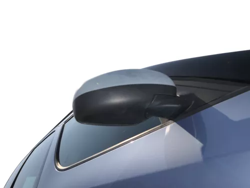 Roomster elektrischer Spiegel Außenspiegel rechts Glas original blau LF5Y (186288)