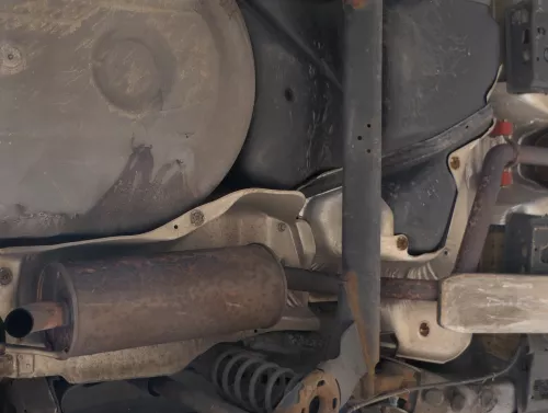 Roomster 5J Auspuff Mittel + Endschalldämpfer hinten 1,6 BTS