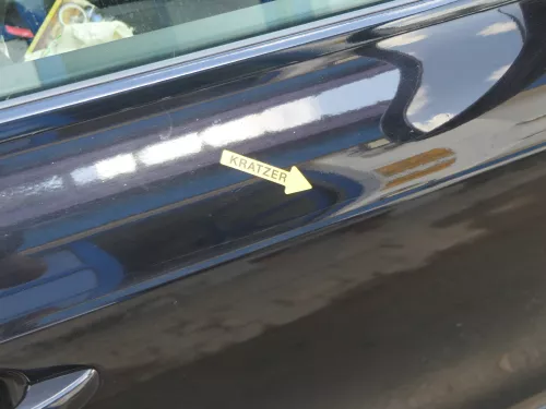 Audi A5 Sportback Tür vorne rechts schwarz LZ9Y Facelift - ohne Anbauteile (186306)