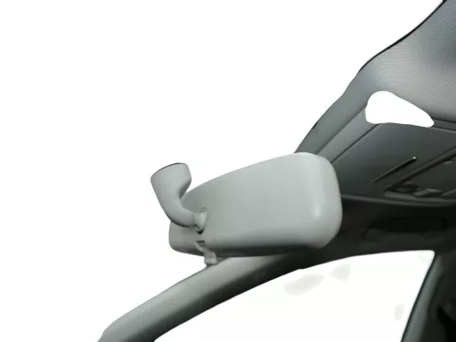 Audi A4 8K A1 A5 Spiegel Innenspiegel silber / grau (114532)