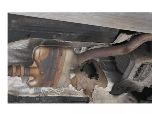 Audi A4 8K Auspuff Mitteltopf Mittelschalldämpf Benziner CDNB CDNC