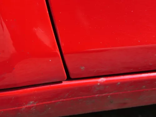 Fabia 5J Kombi + Limo Tür vorne links Fahrertür - rot LF3K -ohne Anbauteile (186437)