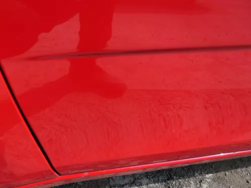 Fabia 5J Kombi + Limo Tür vorne links Fahrertür - rot LF3K -ohne Anbauteile (186437)