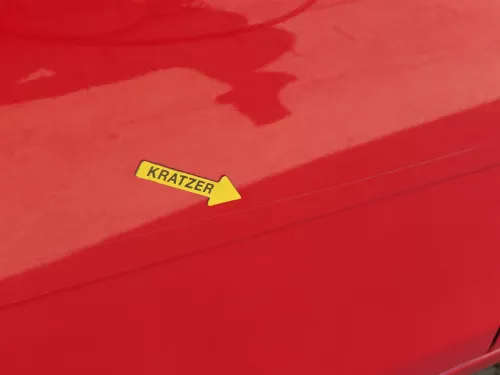 Skoda Fabia 5J Limousine Tür hinten rechts rot LF3K - ohne Anbauteile (186441)