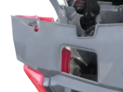 Skdoa Fabia 5J Roomster Kühlergrill Grill 5J0853668C original schwarz chrom (186463)