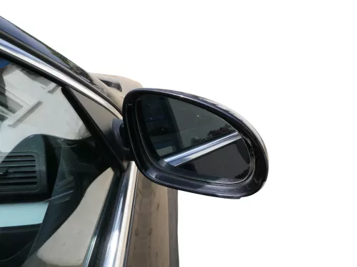 VW Passat 3C elektrischer Spiegel Außenspiegel rechts m.Glas Blinke schwarz LC9X (186471)