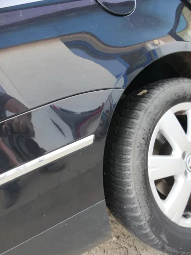 Passat 3C Kombi Stoßstange hinten Heckstoßstange Stoßfänger schwarz LC9Z PDC (186476)