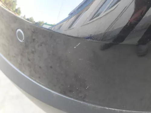 Passat 3C Kombi Stoßstange hinten Heckstoßstange Stoßfänger schwarz LC9Z PDC (186476)