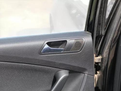 1x VW Passat 3C Variant Türverkleidung Verkleidung Tür hinten links schwarz (186484)