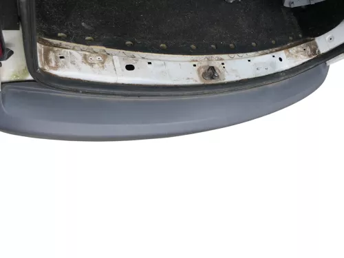 VW Caddy 2K Stoßstange hinten Heckstoßstange Stoßfänger grau graphit nicht lack (186497)