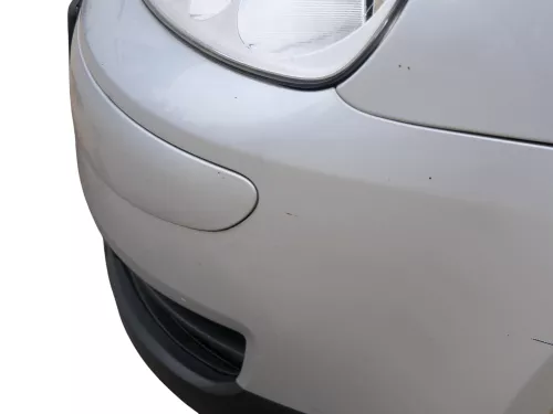 VW Touran 1T Stoßstange vorne Frontstoßstange Stoßfänger silber LA7W (186545)