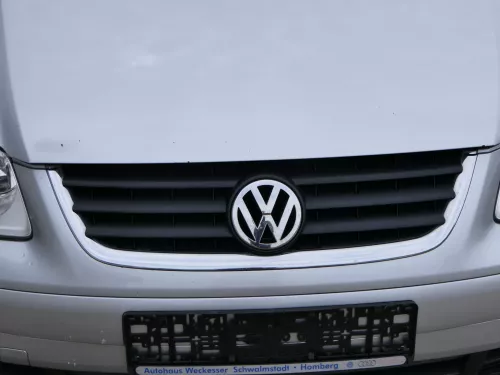 VW Touran 1T Stoßstange vorne Frontstoßstange Stoßfänger silber LA7W (186545)