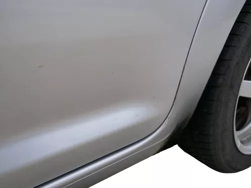 VW Touran 1T 1T3 Tür hinten links silber LA7W - ohne Anbauteile (186547)