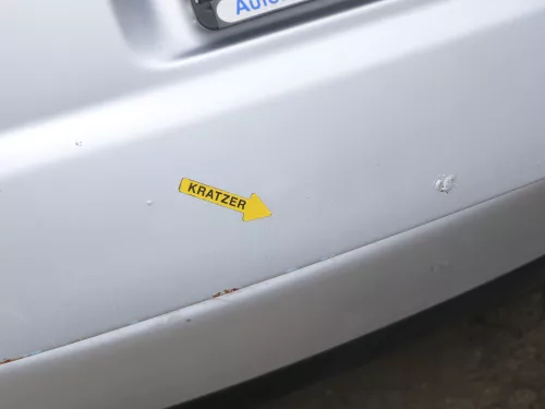 VW Touran 1T Heckklappe Kofferraumklappe hinten silber LA7W mit Scheibe (186550)