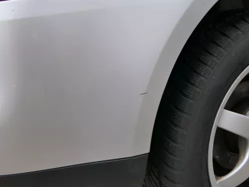 VW Touran 1T Stoßstange hinten Heckstoßstange Stoßfänger silber LA7W (186551)