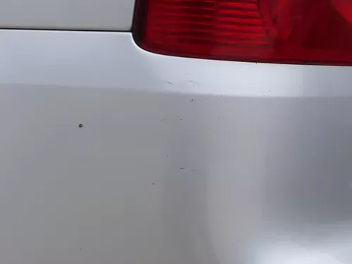 VW Touran 1T Stoßstange hinten Heckstoßstange Stoßfänger silber LA7W (186551)