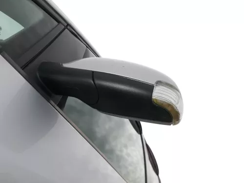 VW Touran 1T elektrischer Spiegel Außenspiegel beheizt links silber LA7W (186552)