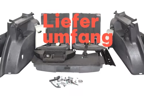 VW Touran 1T3 Sitz 6 +7 Sitze hinten komplett zum nachrüsten 3. Reihe  Set (186569)
