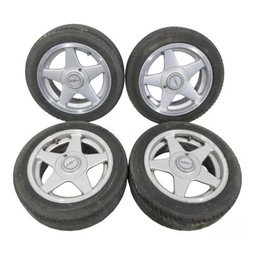 4x AZEV Alufelgen Felgen 7Jx15H2 ET25 A701525 Lochkreis 100B Reifen müssen neu